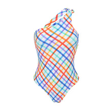 Cargar imagen en el visor de la galería, Product Front: Rio De Sol Una Pieza Square Santorini