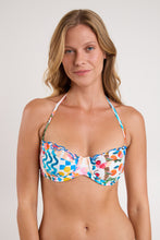 Cargar imagen en el visor de la galería, Gallery: Rio De Sol Sostén Top Al-Mare Balconet-Frufru