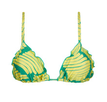 Cargar imagen en el visor de la galería, Product Front: Rio De Sol Sostén Top Banana Yellow Frufru