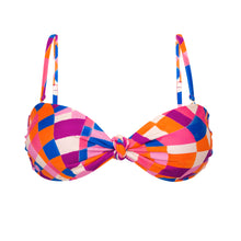 Cargar imagen en el visor de la galería, Product Front: Rio De Sol Sostén Top Funny Bandeau-Joy