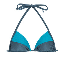 Cargar imagen en el visor de la galería, Product Front: Rio De Sol Sostén Top Galaxia Recorte Tri