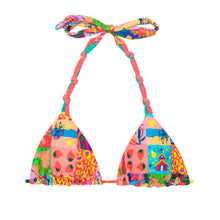Cargar imagen en el visor de la galería, Product Front: Rio De Sol Sostén Top Love-Trip Tri-Rev