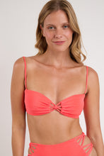 Cargar imagen en el visor de la galería, Gallery: Rio De Sol Sostén Top Malibu-Folia Bandeau-Iris
