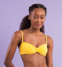 Cargar imagen en el visor de la galería, Image 09: Rio De Sol Sostén Top Malibu-Yellow Bandeau-Duo