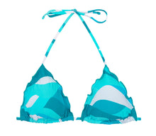 Cargar imagen en el visor de la galería, Product Front: Rio De Sol Sostén Top Mayaguana Frufru