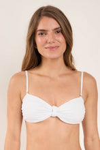 Cargar imagen en el visor de la galería, Gallery: Rio De Sol Sostén Top Memphis-White Bandeau-Joy