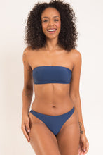 Cargar imagen en el visor de la galería, Image 04: Rio De Sol Sostén Top Navy Bandeau-Reto