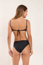 Cargar imagen en el visor de la galería, Model Back: Rio De Sol Sostén Top Nero Vickie