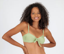 Cargar imagen en el visor de la galería, Gallery: Rio De Sol Sostén Top Oliva Bandeau-No