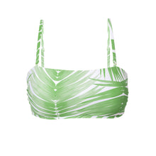 Cargar imagen en el visor de la galería, Product Front: Rio De Sol Sostén Top Palms Bandeau-Reto