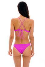 Cargar imagen en el visor de la galería, Model Back: Rio De Sol Sostén Top St-Tpz-Pink Balconet