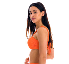 Cargar imagen en el visor de la galería, Image 08: Rio De Sol Sostén Top St-Tpz-Tangerina Reto