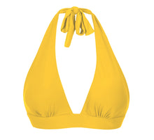 Cargar imagen en el visor de la galería, Product Front: Rio De Sol Sostén Top Sunflower Halter-Cos