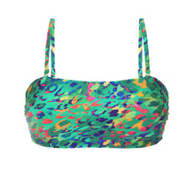 Cargar imagen en el visor de la galería, Product Front: Rio De Sol Sostén Top Wilds Bandeau-Reto