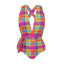 Cargar imagen en el visor de la galería, Product Front: Rio De Sol Una Pieza Tulip-Garden Marina