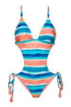 Cargar imagen en el visor de la galería, Product Front: Rio De Sol Una Pieza Upbeat Trikini Comfort
