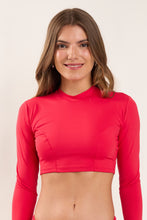 Cargar imagen en el visor de la galería, Gallery: Wednesday In Hawaii By Rio De Sol Sostén Top Hibiscus Reef