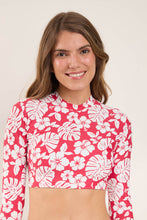 Cargar imagen en el visor de la galería, Gallery: Wednesday In Hawaii By Rio De Sol Sostén Top Pua-Hibiscus Reef