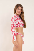 Cargar imagen en el visor de la galería, Image 04: Wednesday In Hawaii By Rio De Sol Sostén Top Pua-Hibiscus Reef