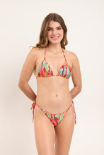 Cargar imagen en el visor de la galería, Image 07: Rio De Sol Sostén Top Floral-Scales Tri-Inv

