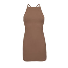 Cargar imagen en el visor de la galería, Product Front: Rio De Sol Mini Dress Sand-Cappuccino Talia Dress

