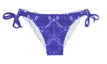 Cargar imagen en el visor de la galería, Product Front: Rio De Sol Bragas Calcinha Bluejean Ripple

