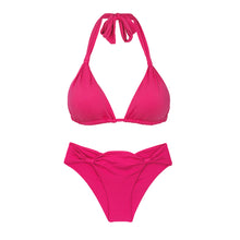 Cargar imagen en el visor de la galería, Product Front: Wednesday In Hawaii By Rio De Sol Conjunto Set Guava Mel
