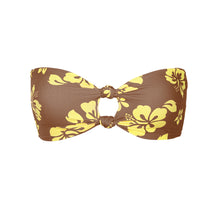 Cargar imagen en el visor de la galería, Product Front: Wednesday In Hawaii By Rio De Sol Sostén Top Pua-Coco-Lilikoi Lani
