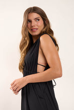 Cargar imagen en el visor de la galería, Image 07: Rio De Sol Vestido De Playa Black Long Dress Soleil
