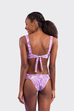 Cargar imagen en el visor de la galería, Model Back: Rio De Sol Conjunto Set Trail-Purple Amelia Baobi
