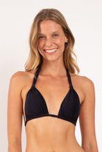 Cargar imagen en el visor de la galería, Gallery: Rio De Sol Sostén Top Malibu-Black Mel
