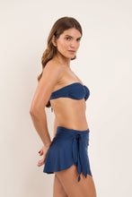 Cargar imagen en el visor de la galería, Image 03: Rio De Sol Falda De Playa Mini Skirt Navy
