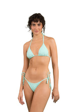 Cargar imagen en el visor de la galería, Image 04: Rio De Sol Bragas Bottom Malibu-Menta Cheeky-Tie
