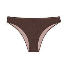 Cargar imagen en el visor de la galería, Product Front: Rio De Sol Bragas Bottom Shimmer-Coffee Essential
