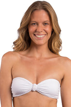 Cargar imagen en el visor de la galería, Gallery: Rio De Sol Sostén Top Bora-White Bandeau-Joy
