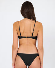 Cargar imagen en el visor de la galería, Image 06: Rio De Sol Conjunto Set Shimmer-Black Bandeau-No Essential
