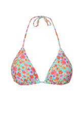 Cargar imagen en el visor de la galería, Product Front: Rio De Sol Sostén Top Ditsy-Sky Tri-Inv
