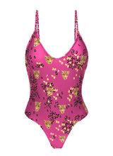 Cargar imagen en el visor de la galería, Product Front: Rio De Sol Una Pieza Roar-Pink Hype
