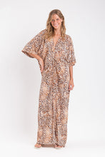 Cargar imagen en el visor de la galería, Image 07: Rio De Sol Vestido De Playa Leopard Long Dress
