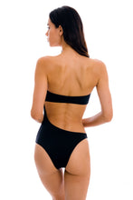 Cargar imagen en el visor de la galería, Model Back: Rio De Sol Una Pieza Preto Body-Rio
