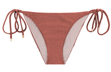 Cargar imagen en el visor de la galería, Product Front: Rio De Sol Bragas Bottom Shimmer-Copper Ibiza-Comfy
