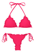 Cargar imagen en el visor de la galería, Product Front: Rio De Sol Conjunto Set Dots-Virtual-Pink Frufru-Fio
