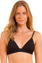Cargar imagen en el visor de la galería, Gallery: Rio De Sol Sostén Top Bora-Black Tri-Cos
