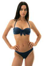 Cargar imagen en el visor de la galería, Model Front: Rio De Sol Conjunto Shark Bandeau
