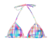 Cargar imagen en el visor de la galería, Product Front: Rio De Sol Sostén Soutien Plaid Micro
