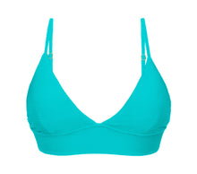 Cargar imagen en el visor de la galería, Product Front: Rio De Sol Sostén Top Cotele-Jade Tri-Tank

