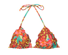 Cargar imagen en el visor de la galería, Product Front: Rio De Sol Sostén Top Tropics Frufru
