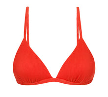 Cargar imagen en el visor de la galería, Product Front: Rio De Sol Sostén Top Cotele-Tomate Tri-Fixo
