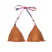 Cargar imagen en el visor de la galería, Product Back: Rio De Sol Sostén Top Amore-Pink Tri-Inv
