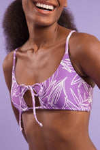 Cargar imagen en el visor de la galería, Image 08: Rio De Sol Sostén Top Trail-Purple Tank-Tie
